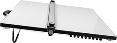 24″x36″ White Table Top Drawing Board with Parallel Bar for Artists