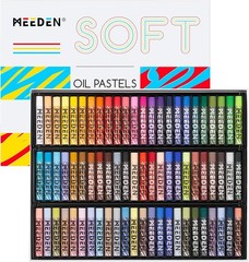 Soft Oil Pastels Set: 72 Vibrant 72 Count (Pack of 1), Multicolor