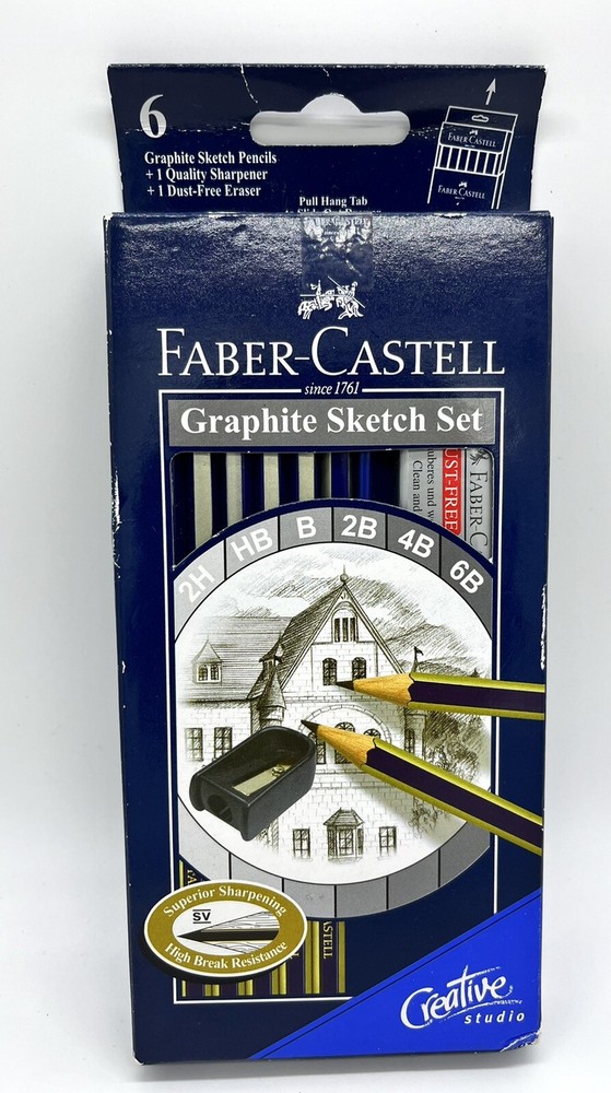 Faber-Castell GoldFaber Studio Graphite Sketching Pencils Set Plus More