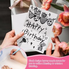 Watercolor Cards With Envelopes 5×7 Inch 140lb/300GSM Blank Postcards 50 PK