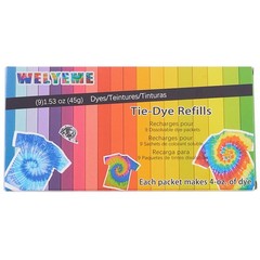 Tie-Dye Refills 9 Packets (Rainbow) Rainbow