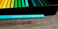 New Brutfuner 72 Set Colored Pencils with Tin Case | Square Barrel Art Coloring