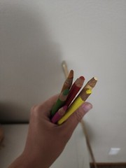 Vintage Conte a Paris Pastel Pencils France lot of 7 Model 1355 Various Colors
