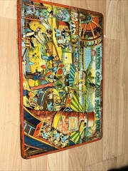Vintage (2) Set Multicolor Paint Box Tin Made in England 1960’s
