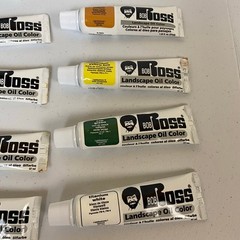 Bob Ross Landscape Oil Set of 12 Tubes 37 ml + 1 Liquid White Bottle 118 ml