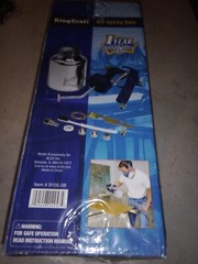 King Craft Air Spray Gun 1qt NOB Bleeder Type 1.5-4 CFM Required Easy Clean