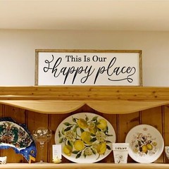 Word Stencils for Painting On Wood Sign Canvas Fabric, Reusable Welcome Farmh…