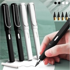 lyforx 8pcs Infinity Pencil Forever Pencil with Eraser Cute Etern