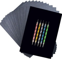 100 Sheets Carbon Transfer Paper Graphite Tracing Papers for Wood Paper Craft