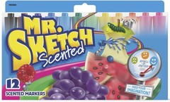 12-Pack Scented Chisel Tip Markers for Kids – Vibrant Colors & Fun Scents