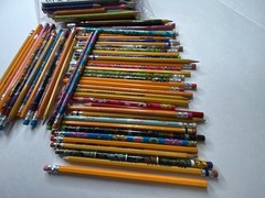 Large Set of Colored Pencils & Regular Mixed Brands Teacher Art School Supplies