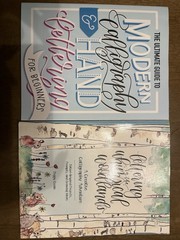 Calligraphy And Lettering How To Books. 2 Books – Excellent Condition