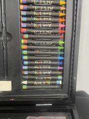 L@@k: Art 101 Wood Art Set 142-Piece. Awesome For A Beginner Artist Student