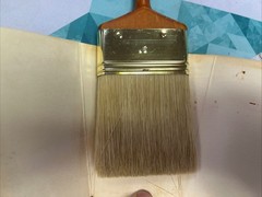 Lot Of 3 Vintage Bronze Knight Professional Paint Brush Glidden 3” NOS NEW