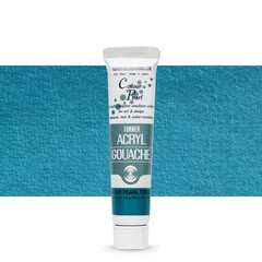 Turner Color Acrylic Gouache, Colorpearl, Turquoise, AG020416, 20ml