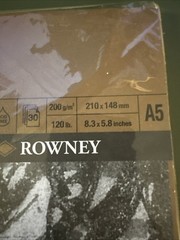 Daler Rowney Fine Grain Heavyweight A5 Paper 30 Sheets