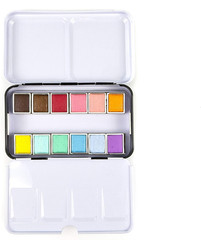 Prima Watercolor Confections Watercolor Pans 12/Pkg – Pastel Dreams 655350590253