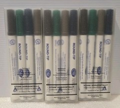 3 Creative Memories Vintage Round-Tip 4 Pen Sets (12 pens)