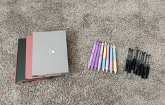 Assorted Artist Pens and Markers Lot, Multicolor Mixed Set of Art Pens