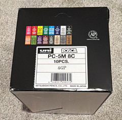 uni POSCA PC-5M 8C Paint Marker Pens 10pc Set Multicolor 1.8-2.5mm