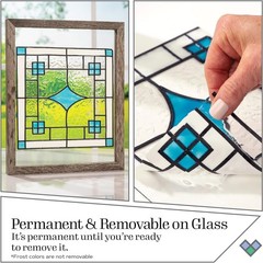 Assorted Non-Toxic Acrylic Paint Set – Create Stunning Window Art with 18 Colors