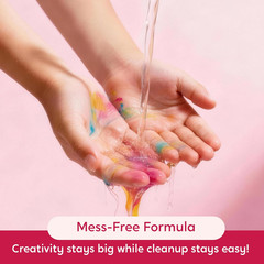 24Pcs Washable Acrylic Paint Markers Dual Tip Pens Fabric Canvas Rock Wood Glass