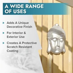 Polar Metallic Silver Spray Paint – 2 x 13.5 Fl Oz | Multi-Purpose Interior &…
