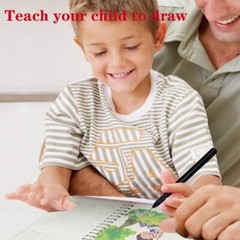 Magic Pens & Refills for Children’s Magic Copybooks, Grooved Kids Book Disapp…