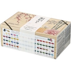 Kuretake Gansai Tambi 100 Watercolor Set MC20/100WD4 Limited Edition Wooden Box