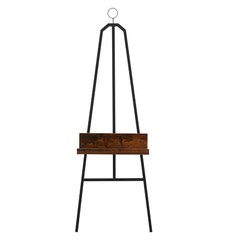 Heavy Durable Metal Artist Painting Easel Display Board Tripod Stand For Wedding