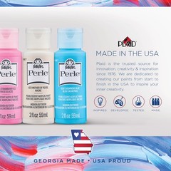 Perle Acrylic Craft Paint, Cashmere Blue, 2 fl oz