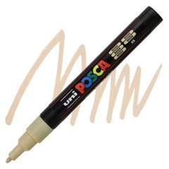 Posca Markers, Paint Marker, Beige Paint, 3M Fine Tip, Opaque Ink, Cream