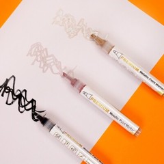 1Pack Metallic Markers for Black Paper and DIY Tip Pens