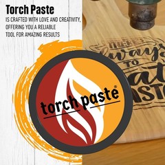 The Wood Burning Paste | | Heat Activated Non-Toxic Paste for Crafting & St…