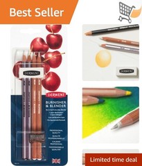 Blender and Burnisher Pencil Set for Art Drawing Supplies Kid Teen Adult
