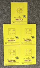 Lot of 5 Strathmore Bristol Paper 300 Series Vellum Pad 11″ x 14″ 20 Sheet White