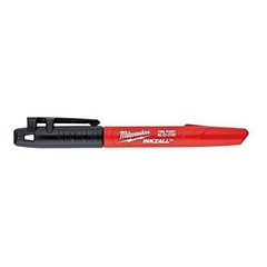 Milwaukee 48-22-3104 Inkzall Point Marker, Fine, 1 Count (Pack of 1), Black