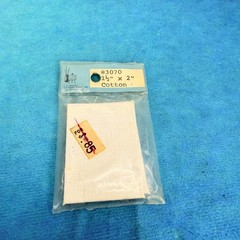 Vtg NOS Mini Canvas 1.5×2 Cotton Art Supply FC Ziegler Company Tulsa OK 3070