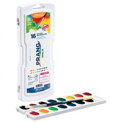 Prang Watercolor Paint Set 1 Count Non Toxic Vivid Colors Easy Clean Use