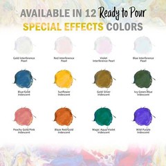 Pouring Masters Wild Purple Iridescent Special Effects Pouring Paint – 8 Ounc…