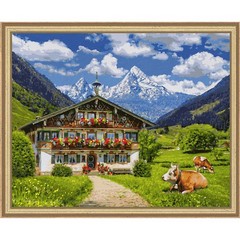Schipper Mountain Farm Paint by Number Kit