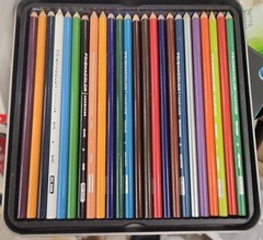 Used Prismacolor Premier Colored Pencils Assorted Colors Soft Core 48 Count
