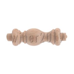 Wood Baluster Spindle Replacement for Furniture and Miniature 2.95 x 0.87 Inch