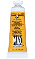 Diarylide Yellow Max Water Miscible Oil Paint 37ml/1.25 oz Tube Art Supply