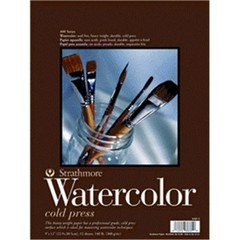 Art Supplies 440-1 Watercolor Top Spiral Cold Press – 9 X 12 In.