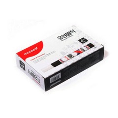 MONAMI Permanent Marker Name Tags Pen 2.0mm Round Nib Magic Ink Black 12 pcs