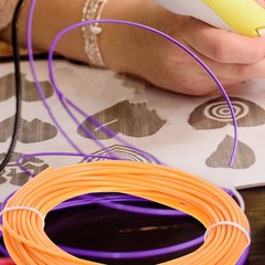 10 Meters 3D Printer Filament PLA Material 1.75mm Diameter for 3D Pen