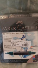 Faber-Castell Watercolor Markers set of 10 Lot Of 3 Art Supply Drawing Painting