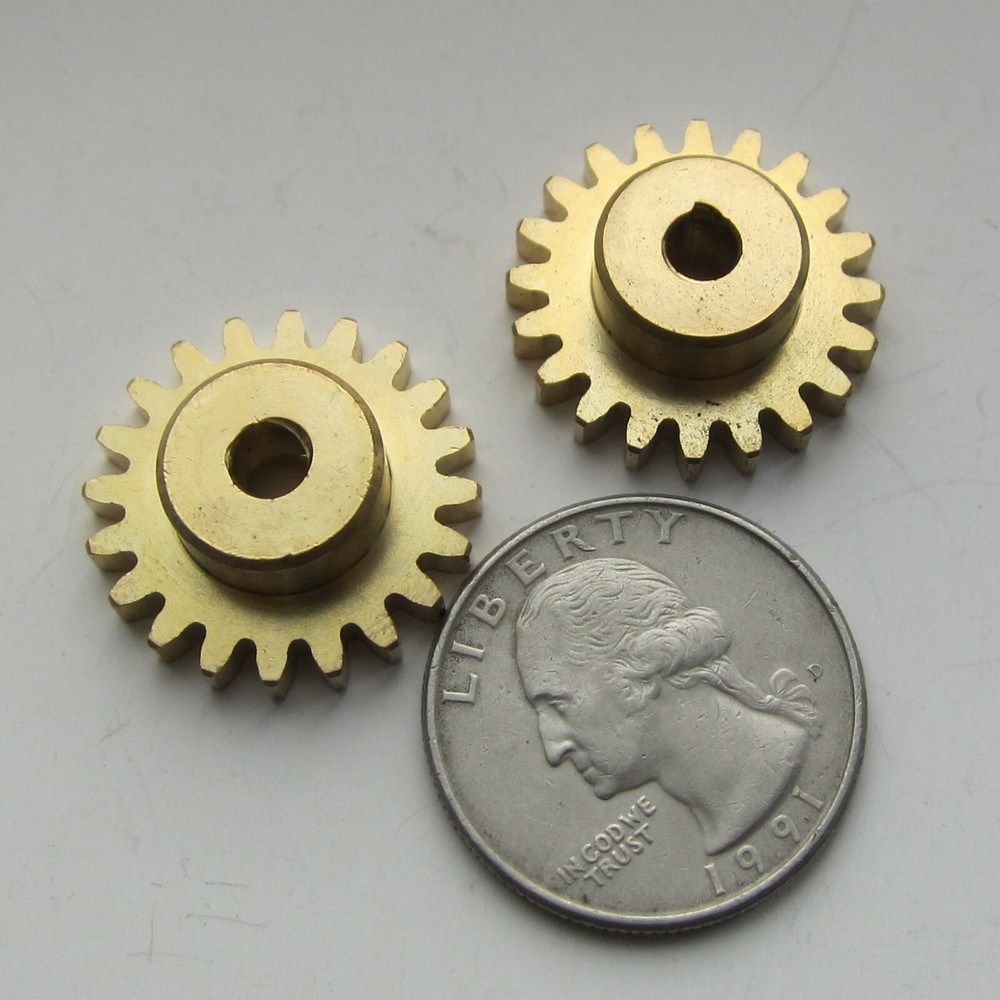 2PCS Brass Gear for Steampunk, Altered Art (u797)