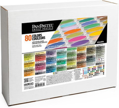 Artist Pastels by GOLDEN, 80 Color Set, Professional Artist Pastels, Unique Pan